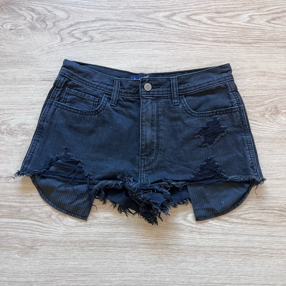 Hollister Distressed Jean Shorts